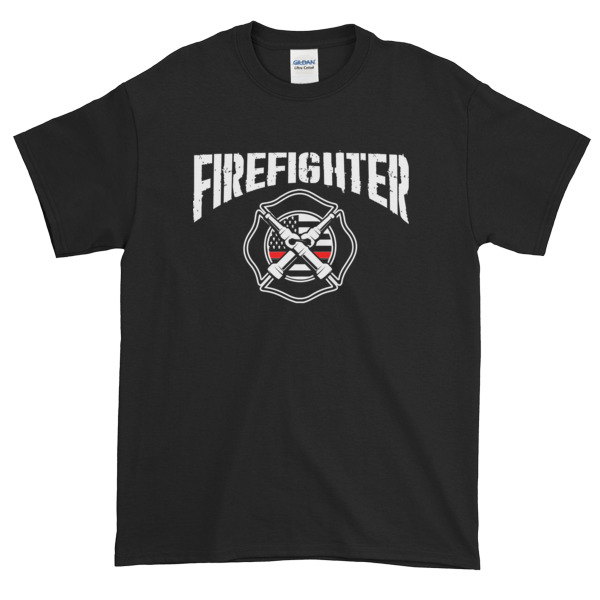 Crossed Fire Nozzles Short-Sleeve T-Shirt
